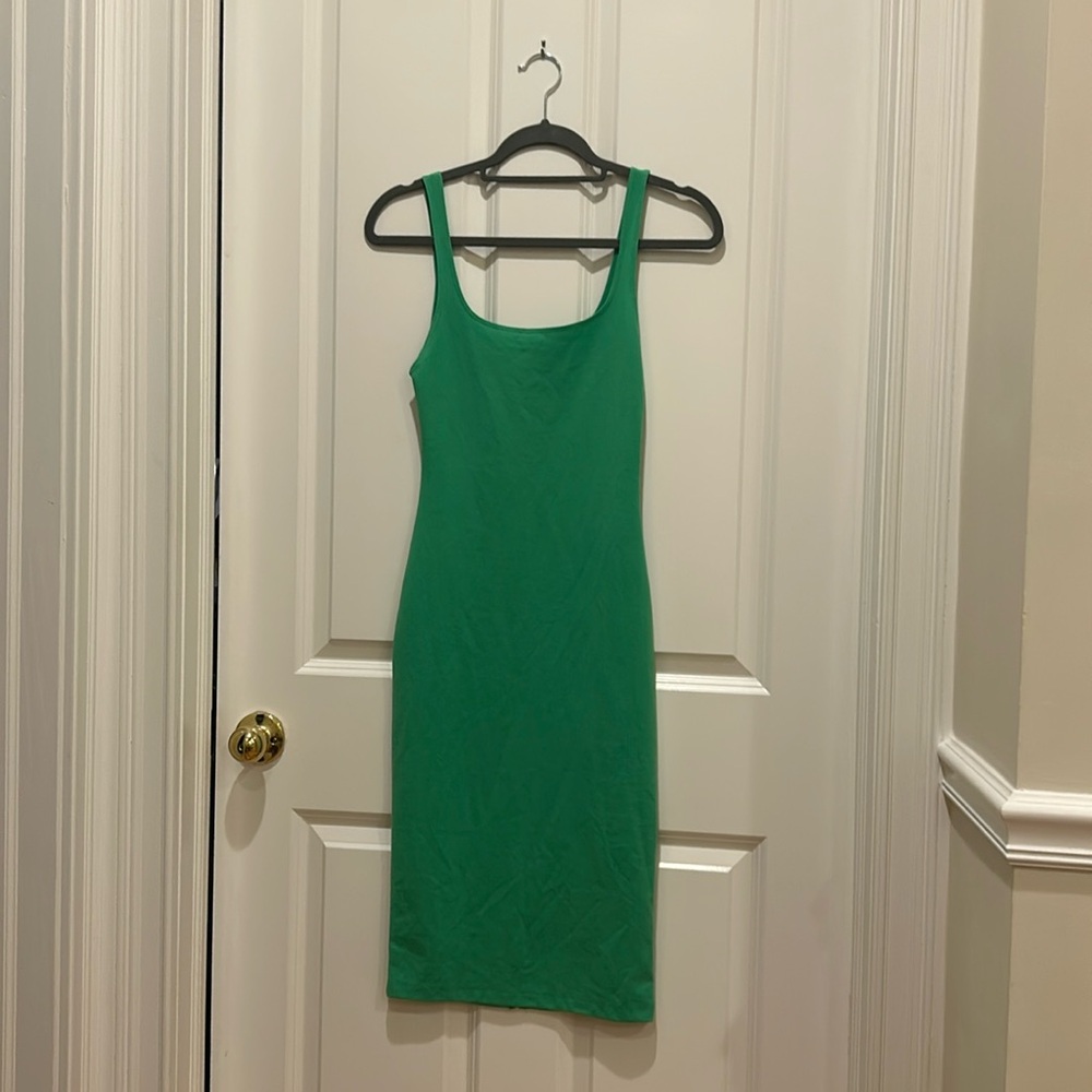 Zara Long Green Dress